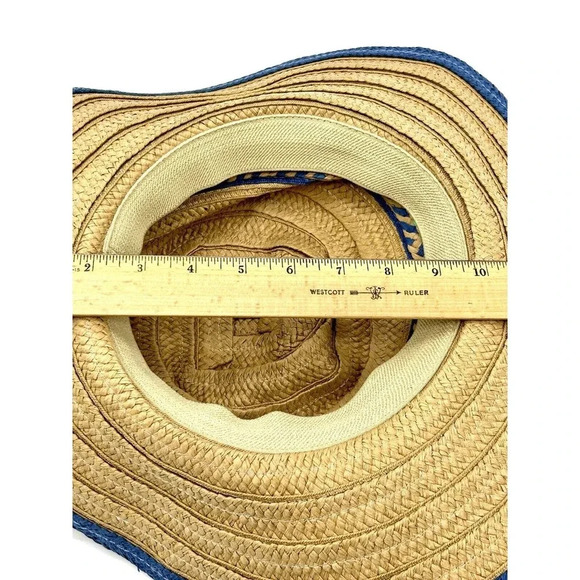 New Pistil Wide Brim Floppy Summer Straw Sun Hat Beach Women's Unisex OS NWT - Picture 13 of 13